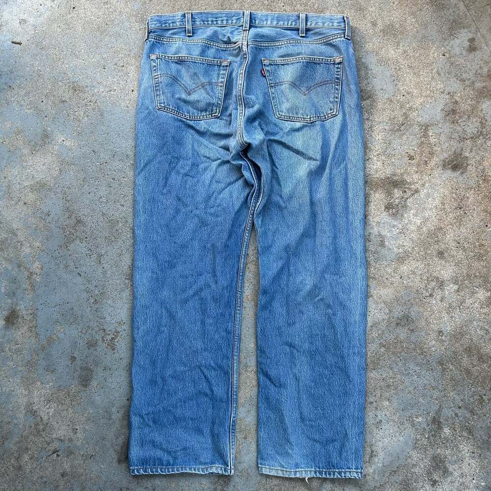 Vintage Levi's 501 Button Fly Jeans USA 90s